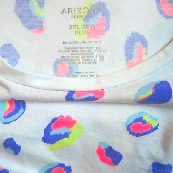 Arizona Jean Company. Girls Plus Size 2XL 20 1/2. Multi Color. - Picture 3 of 3